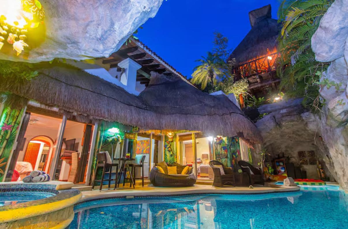 Casa Marina Grotto luxury vacation rental in Playacar, Playa del Carmen — gallery 1